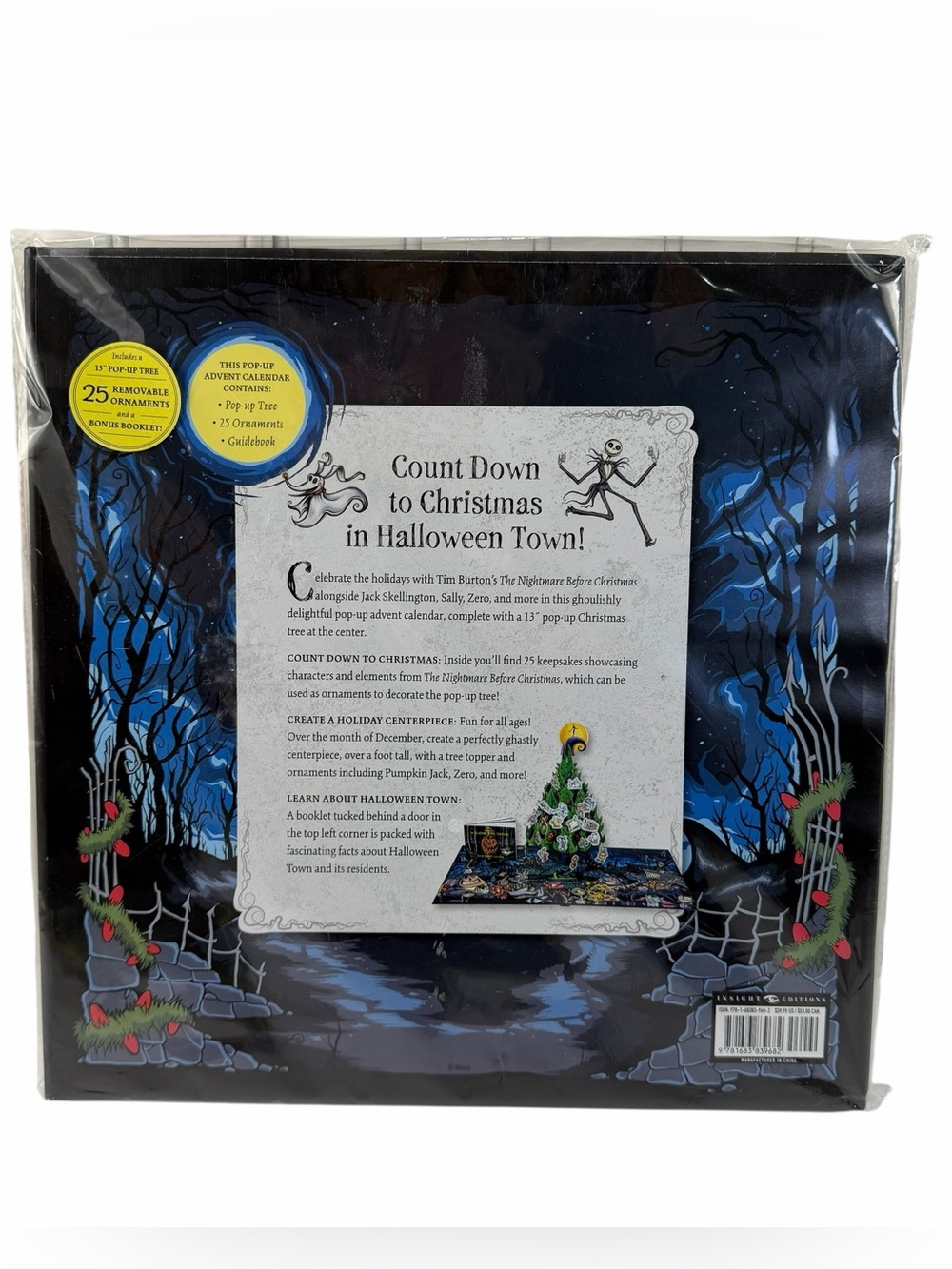 NEW Disney The Nightmare Before Christmas Pop-Up Advent Calendar - and Book